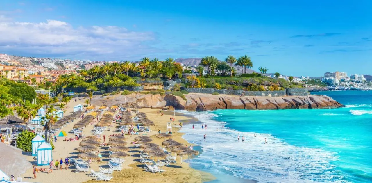 شقة Las Americas Best-Suite -Ampio Appartamento Con Vista, Giardino E Piscina بلايا ذي لاس أميريكاس